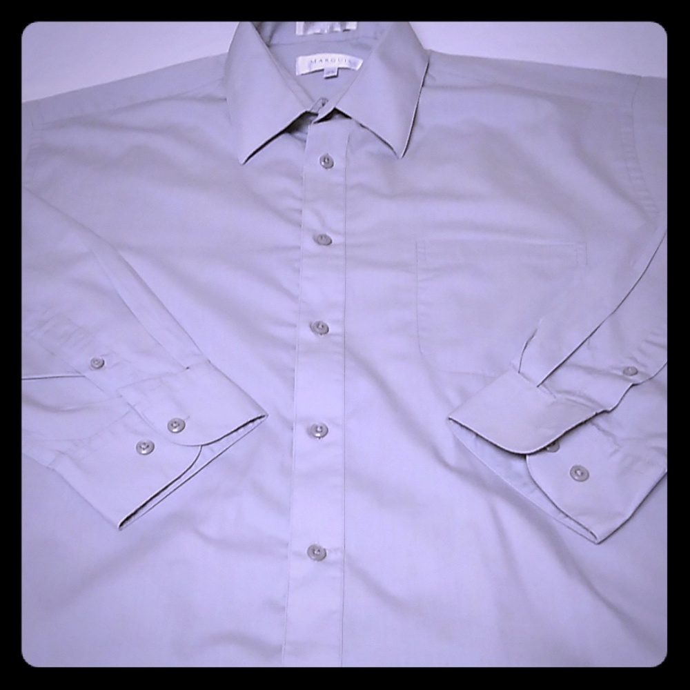 Men's long sleeve button down casual shirt